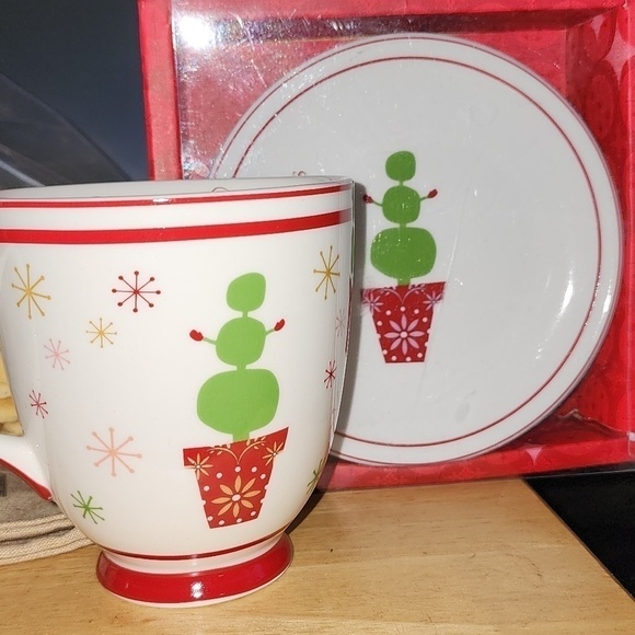 Starbucks Other - Starbucks  2006 Christmas Tree Snowman 6" Plates Set of 4 with Matching …